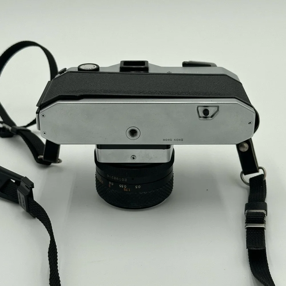 Yashica TL Electro X 35 mm SLR Camera with Lens, 2 Lens, Flash, Strap & Manual